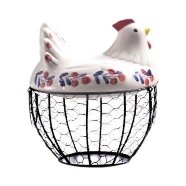 Kylling Egg Kurv Multifunksjonell Egg Organizer for Benkeplate Hjem Gård