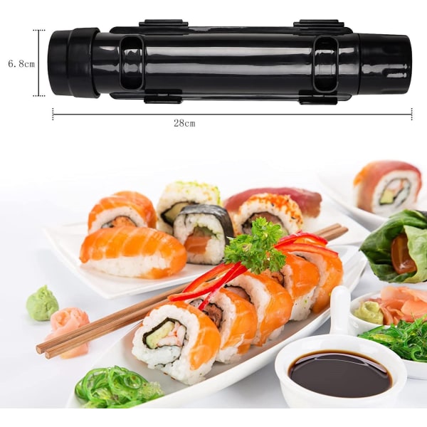 #Sushi tallerken sushi DIY maskine, sushi bazooka, almindelige forberedelsesværktøjer#