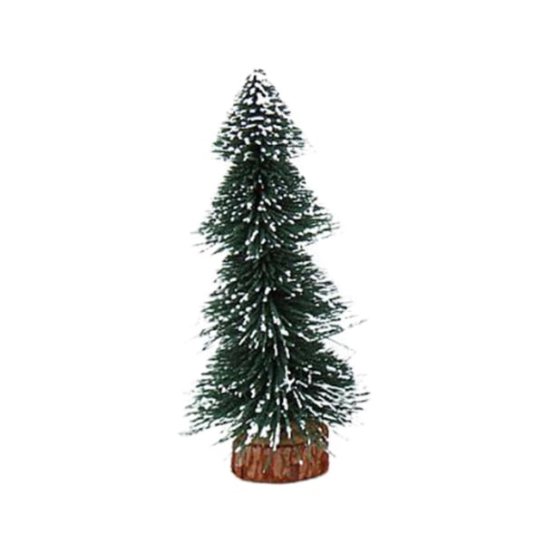 Mini Julgran Med Vit Snö Simulerad Realistisk Juldekoration Konstgjord Julgran Cedar Dekor För Jul Kaesi20cm