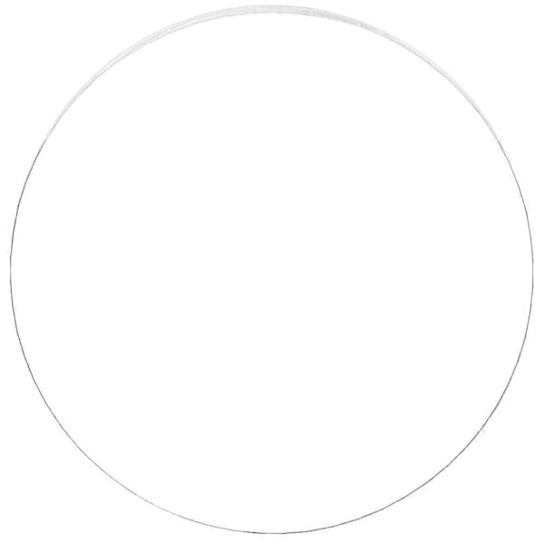 Läpinäkyvä akryylilevy pyöreä akryylilevy pyöreät ympyrät DIY-projekteihin