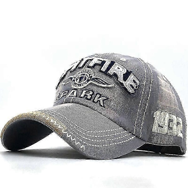Basebollkeps Unisex Justerbar 1932 Vintage Broderi Bomullskeps