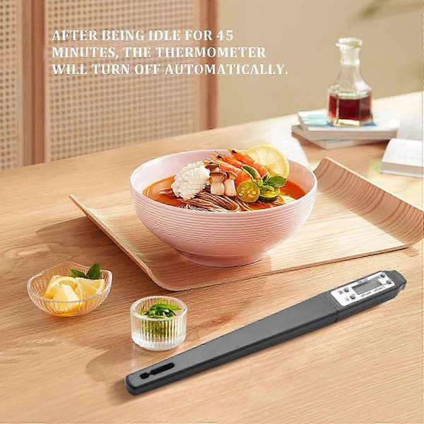 Matlagningstermometer Digital Direktavläsning Kötttermometer Grilltermometer Hög Precision