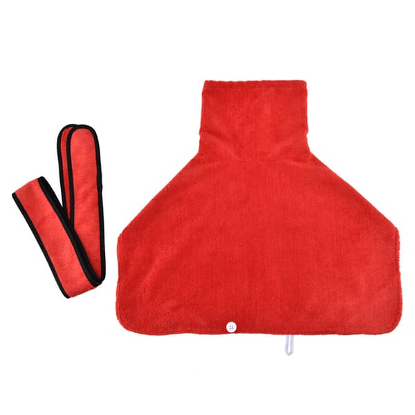 #Håndkle-turtleneck badekåpe for kjæledyr med belte#