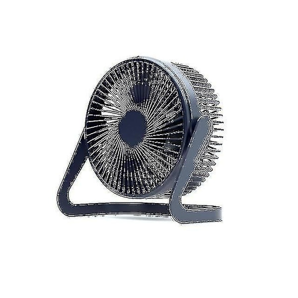 Liten USB-fläkt Skrivbord 5 tum Plug In Mini Tyst Små Fläktar Portabel Fläkt (svart)