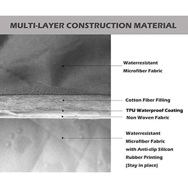 Fåtöljöverdrag Vattentätt med Anti-Glid Möbelskydd