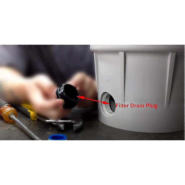 1.5\" Gevind Pool Spa Returløb Vinteriseringsprop & Poolfilter Aftapningsprop Sp1022c Med O-ring Til Vinterisering af Pools i Vinterperioden Og Til Mo