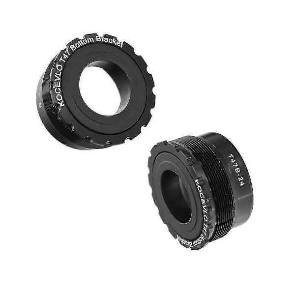T47 Kierteellinen Keskiö Laakerin Sisähalkaisija 47 mm Leveys 68-86,5 mm Alumiinilaakeri 24 mm Kammet