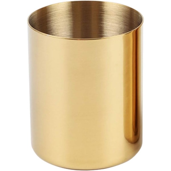 Blyantkopholder Skrivebordsarrangør, Guld Pen Pot Penholder Beholder