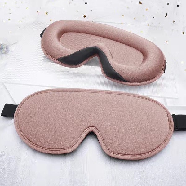 Grå Sovmask, Nattmask Män/Kvinnor, Andningsbar Bekväm 3D