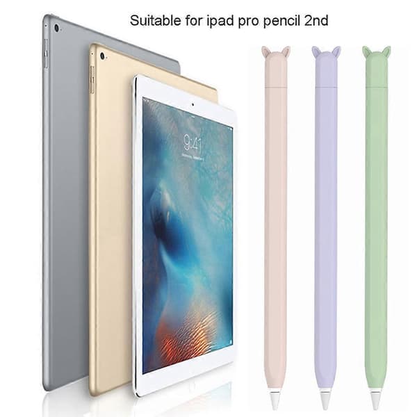 Vandtæt silikonecover, vaskbart etui til Apple Pencil 2. generation