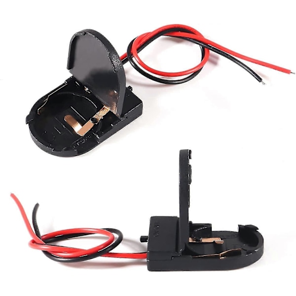 Kryp Pakke med 20 Cr2032 Batteriholder, Generel Knapcelle Batteriadapter Clip Socket On/off Kontakt, 1 X 3v Cr2032 Knapcelle Batteriholder Til LED