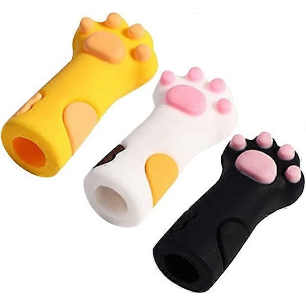 3 st Döda Hud Saxar Skyddsfodral Manikyr Nagelband Pincett Skydd Nagelbandstång Skydd Katt Tass Nagelbandstång Skydd Japanska Tänger