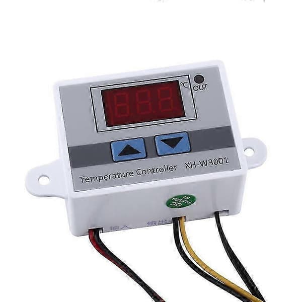 12V Digital LED Temperaturkontroller Termostat Kontrollbrytare