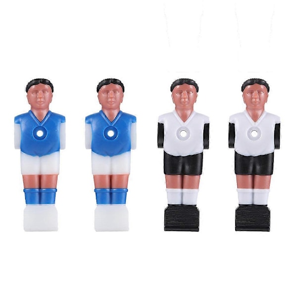 4 stk. Bordfodboldmaskine Tilbehør Bord Miniature Fodbold Atleter Legetøj