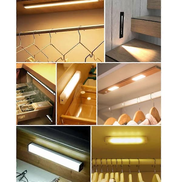 LED bevægelsessensor 12V 60W LED-skabslys Touch Switch Håndbølge dæmper