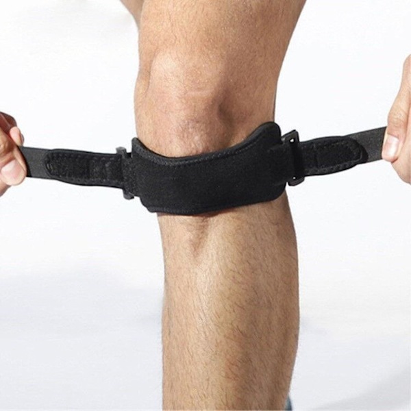 Senorrem för knä, 2-pack, stöd för knäsmärta för vandring