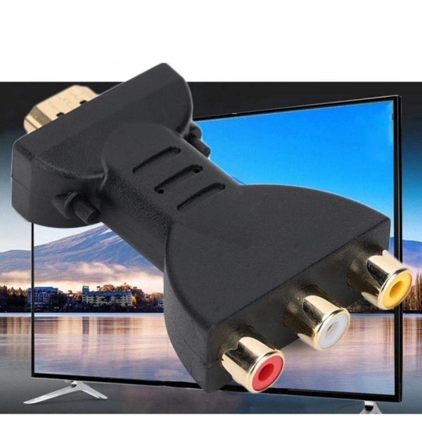 #HDMI till AV Video Converter HDMI-kabel#