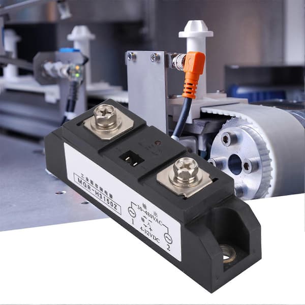 4 Typer Industrielt Solid State Relæ DC Kontrol AC SSR 150A MGr h3150Z
