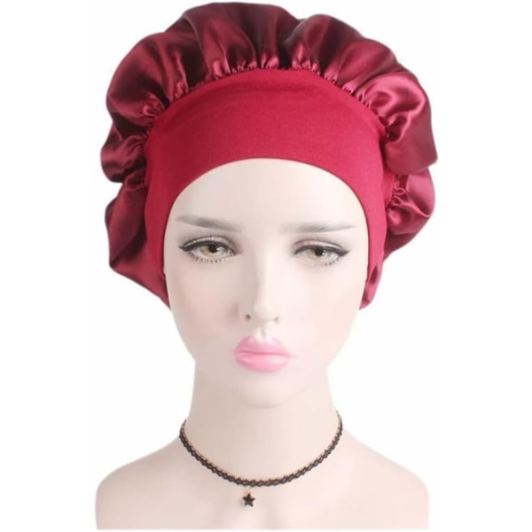 #Natteshue - Satin Hat - Natteshue-Claret-56-58CM#