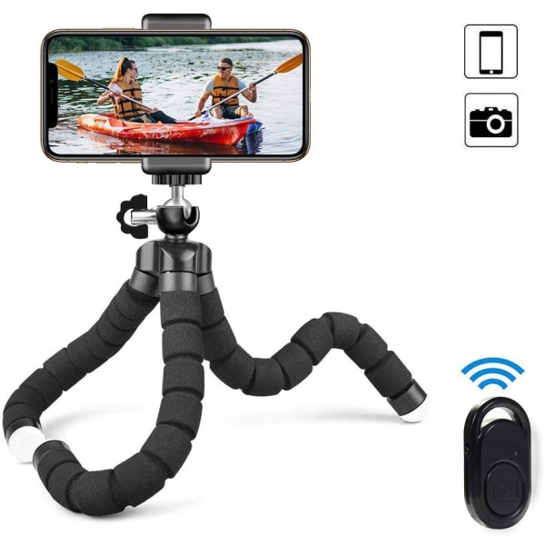 /#/1PCS Phone Tripod, Portable and Flexible Tripod with Wireless Rem/#/