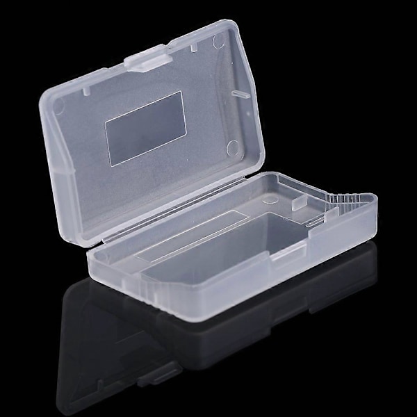 10 st Transparent Dammskydd Kassett Spel Fodral Box för Nintendo Game Boy Advance, 6.2*3.8*1.1cm