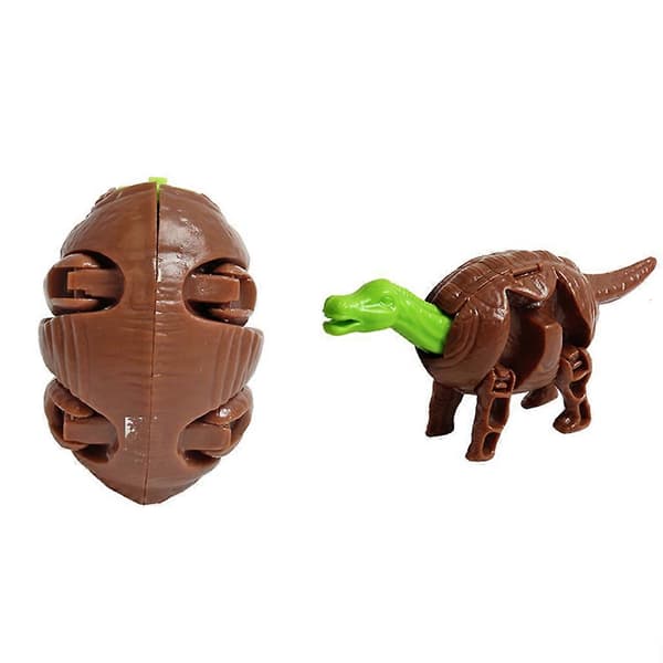 Dinosaur Egg Leker for Gutter i Alderen 3, 4, 5 år Påskeegg Deformerbare Dino Figurer