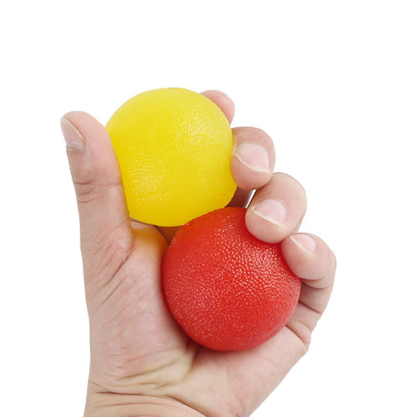 #Handövningsbollar Stressboll Muskelstärkare Rehabilitering för Fingrar Handleder Terapi Artrit Silikon 4 Motstånd#