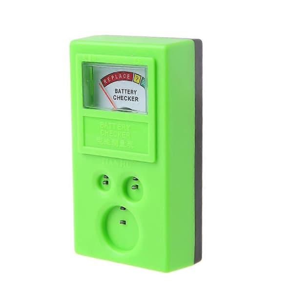 Elektronisk mätenhet Batterikontroll Knappcell Batteri Strömtestare