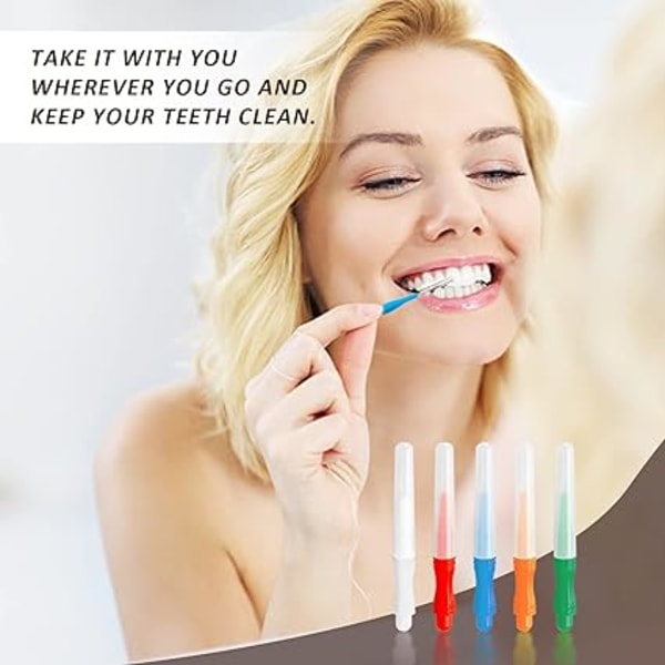 /#/30 interdentalbørster, interdental rengøringsbørste, tandpleje, i/#/