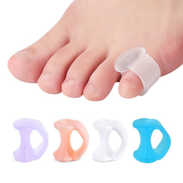 5x Tåseparatorer, Små Tåavstånd, Små Gel Tåskydd för