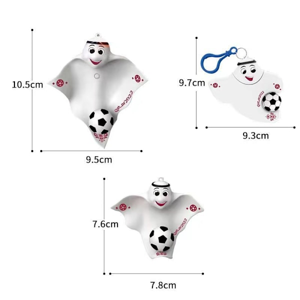 /#/Kolme 2022 Qatarin maailmancupin valaisevaa avaimenperämuistoa jalkapallo/#/