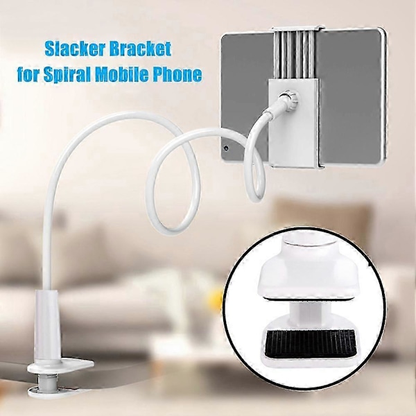 Universell Spiral Flexibel Clip-On Mobiltelefon Surfplatta Ställ Fäste Hållare