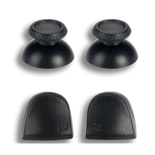 For PS5-kontroller Trigger-knapper 3D Analog Stick+Lede Gummi Skrutrekker