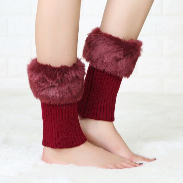 /#/Red leg warmer thermal socks/#/