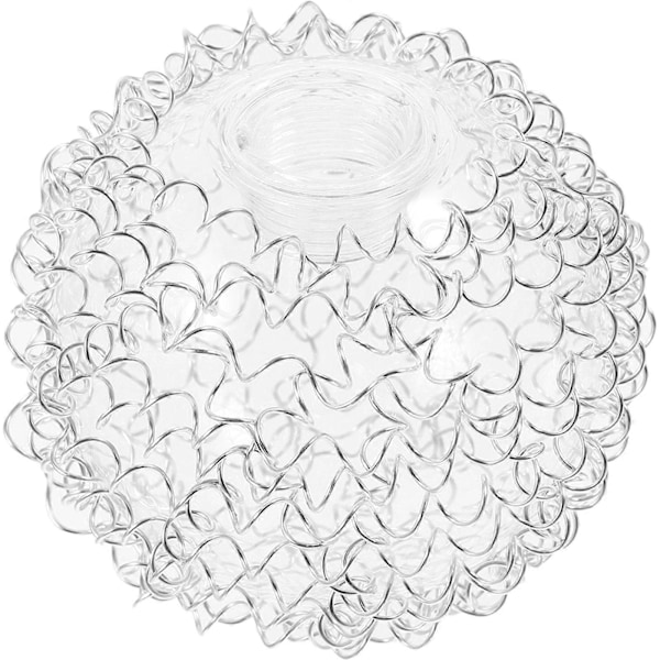 Globe Lampeskærm Glas Lampeskærm Cover Aluminium Tråd Lampeskærm Lampeskærm Cover