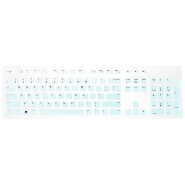1 st Silikon Tangentbordsskydd Kompatibelt för Dell KB216 Trådbundet Tangentbord