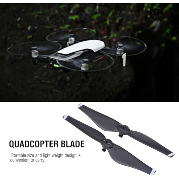 #2 Par DJI Mavic Air Propellerblad CW CCW Rask Utgivelse Karbonfiber Propeller#