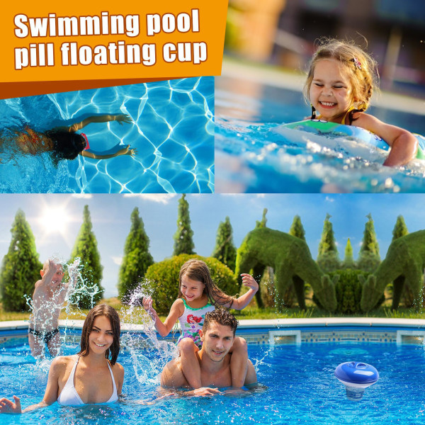 Flytande Pool Dispenser, Automatisk Klor Dosering, Klordispenser