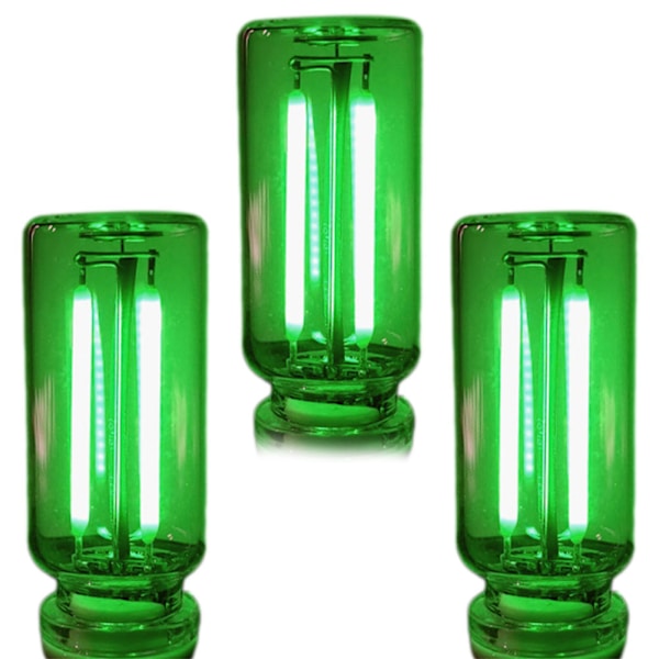Bil USB Natlys Dæmpbar Indvendig Belysning Retro Mini Interface Grøn Green 3 loading