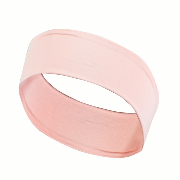 2-delad rosa färg svettband för män och kvinnor - Stretch Moistur