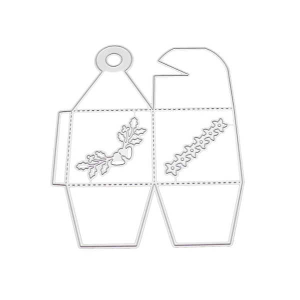 Julklocka Godisask Metall Skärande Dies Stencil Scrapbooking Diy Album Stämpel