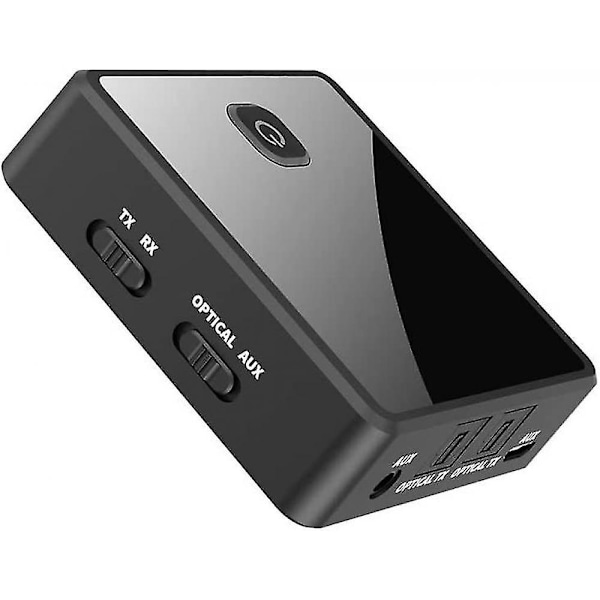Bluetooth Lähetin Vastaanotin Langaton Audioadapteri Tukee Optista Audiota TV Kuituoptinen Bluetooth Lähetin Vastaanotin 2 In 1 5.0 Langaton Audio
