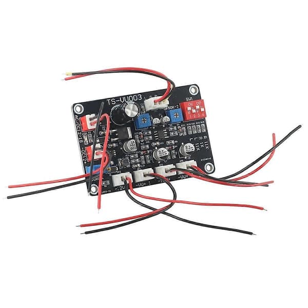-VU003 VU Meter Driver Board Juster VU Meter Driver Panel Baklys Høyfrekvent Lavpass Panel Tilbehør