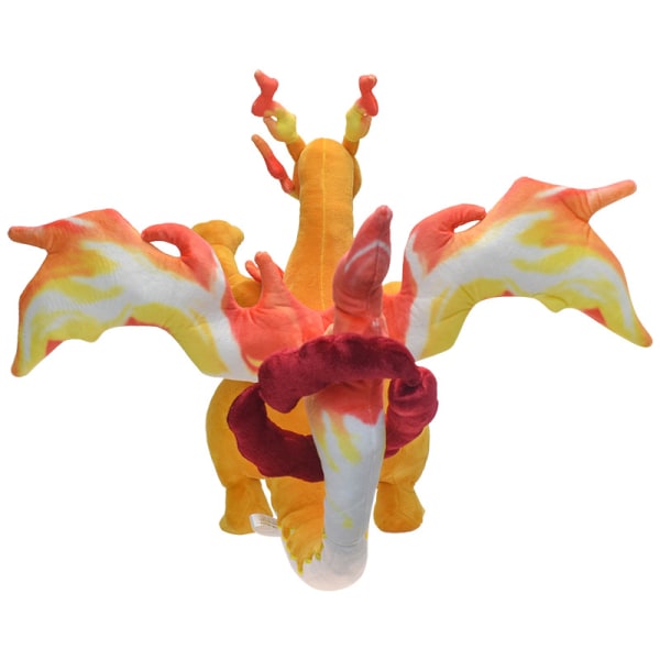 Inbyggd skelett Gigantamax Charizard Plysch Mjuk Leksak Doll T