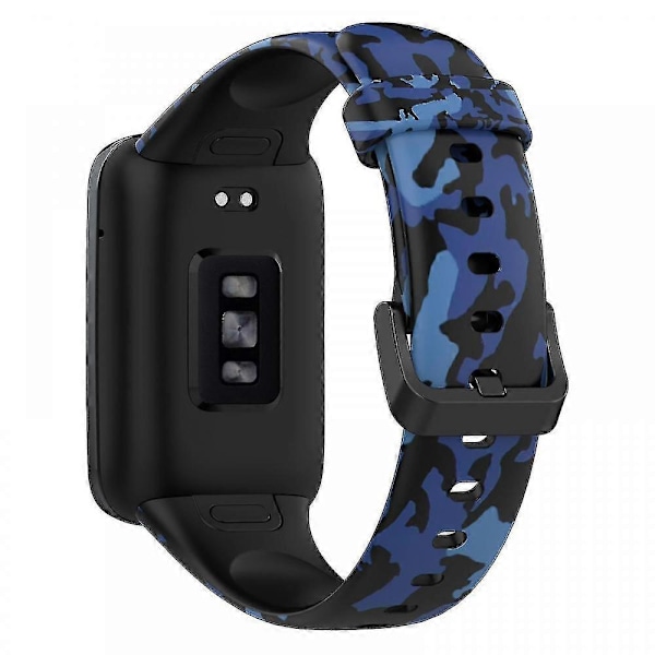 Til Xiaomi Mi Band 7 Pro Sportsarmbånd Blødt Silikone Mønsterprint Udskiftningsarmbånd, Standardstørrelse - Leopardprint