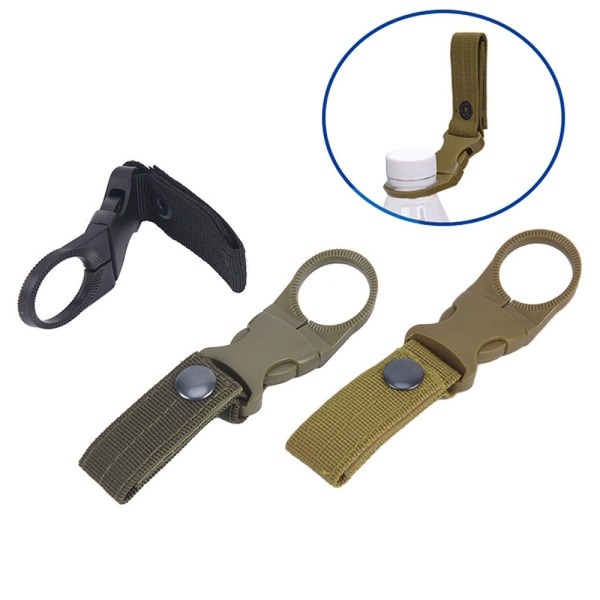 3-pack vattenflaskklämmor, bärbar vattenflaskhållare hängande B