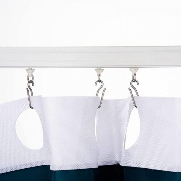 #Klämrullar för U-spår (90 st) för U-spårsgardinkrokar#