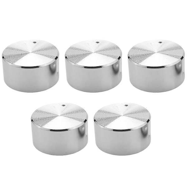 5 kpl Metalliset Kaasulieden Nuppit 6mm Keittiön Ohjausnuppi Uuni Nuppi Kaasuliesi Kytkimen Vaihto