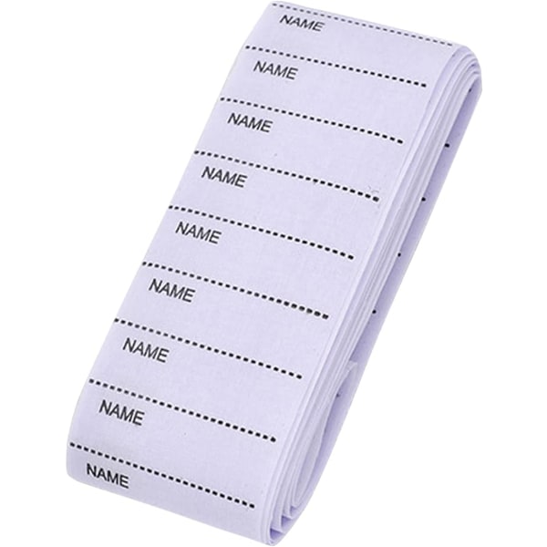 #200 stykker stoflabels, skolelabels, navnelabels, personlige labels#