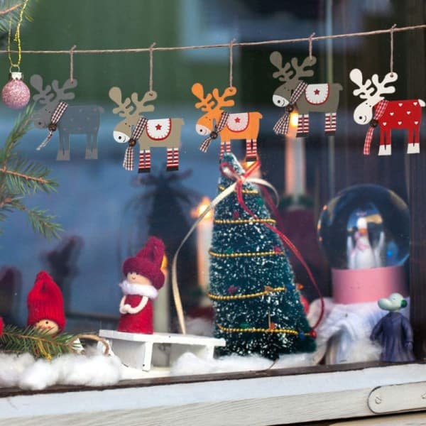 #6-pack julgranshängen för hängande dekorationer#